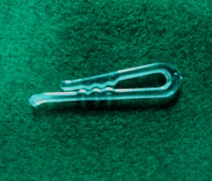 AA0156 Plastic T-Shirt <b>clip</b> | Plastic T-Shirt <b>Clip</b> Injection Molded Industrial Use Transparent U-Shaped <b>Hook</b> - Product Image 6