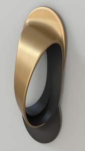 มือจับประตูทองเหลืองแบบแข็งแรงทนทาน พร้อมตัวป้องกันหนักแน่น สำหรับประตูบ้านหรูหรา - Product Image 4