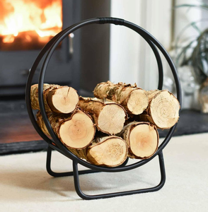 High Quality Metal Firewood Rack Fireplace <b>Log</b> <b>Holder</b> for Firewood Storage Ideal for Indoor Best Selling - Product Image 4