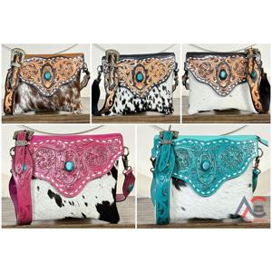 Nueva Colección Expo Marzo: Bolsos Cruzados de Cuero Hechos a Mano de Alta Calidad para Mujer, Duraderos, Lujosos y Elegantes, de Piel Vacuna - Product Image 1