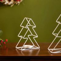 Ornements de Noël en fer forgé faits à la main en forme d'étoile, décorations de table écologiques et luxueuses |   Décoration de maison de vacances |   Vente en gros OEM |