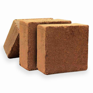 Premium compressed coco <b>coir</b> <b>blocks</b> coconut peat for planting home garden plants compost brick - Product Image 1