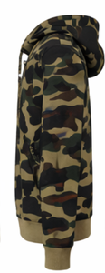 Sudadera con Capucha Corta para Hombre, Personalizada con Impresión Digital DTG Real Tree, Sudadera de Camuflaje para Caza, Tejida, de Gran Tamaño - Product Image 3