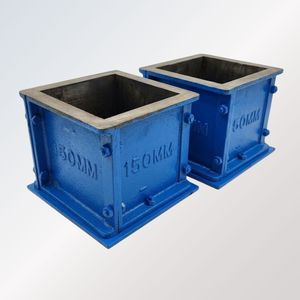 150mm Square Test Specimen <b>Mold</b> Casting Mould for Concrete Sample Preparation Laboratory Testing Equipment - Product Image 1