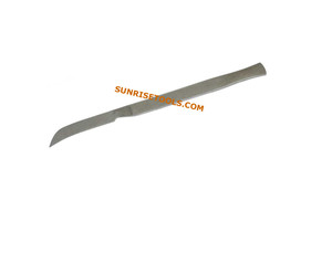 Outil de gravure pour bijoux en acier inoxydable, couteau rond en acier avec lame courbée pour la fabrication de montres de précision - Product Image 2