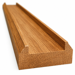 Barandilla de Madera para Escalera, Montada en la Pared, 62 mm de Ancho, 28 mm de Alto, Moderna, para Escaleras y Balcones - Product Image 1