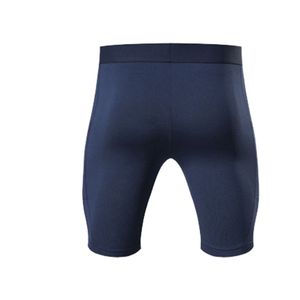 Shorts de compression de basketball pour hommes à séchage rapide, avec logo personnalisé, taille élastique, extensibles, pour la gym et l'entraînement, avec poche – Forte demande - Product Image 3