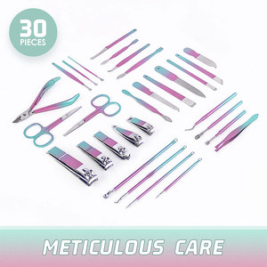 Wholesale Manicure Pedicure Kit Customization All Manicure Pedicure Kit <b>Nail</b> <b>Tools</b> Set Manicure & Pedicure Set - Product Image 3