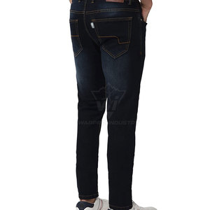 Men Slim Fit <b>Jeans</b> Pants Stretch <b>Jeans</b> Design Comfortable Daily Casual Wear <b>Soft</b> Fabric Fashion Urban Style Outfit - Product Image 3