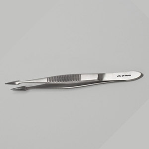 Puntas finas para extraer astillas y objetos extraños 12,5 cm de longitud Hunter Splinter Forceps Acero inoxidable de precisión - Product Image 2
