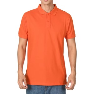 เสื้อโปโลแขนสั้นผู้ชาย ผ้าฝ้าย สีพื้น สวมใส่สบาย ระบายอากาศได้ดี ผ้าคุณภาพสูง ทรงปกติ ดีไซน์กระดุม - Product Image 6