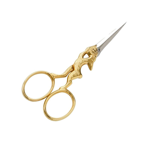 Ciseaux à ongles professionnels en acier inoxydable de qualité supérieure, manche couleur personnalisée, design sur mesure, pointe affûtée, pour manucure professionnelle - Product Image 1