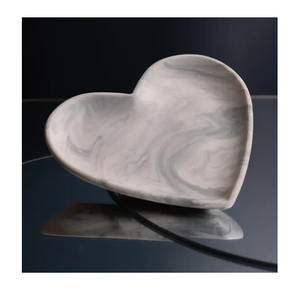 Plateau décoratif en marbre de luxe moderne, motif abstrait, artisanat de qualité supérieure à prix abordable - Product Image 1