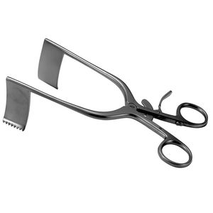 Retractor Quirúrgico Autoestático de 190 mm con Hoja Dentada Sólida de Acero Inoxidable, Instrumento Médico para Cirugía Espinal y Ortopédica - Product Image 5