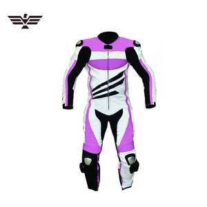 New Arrival Custom Premium Men's Motorcycle Racing Suit Leather <b>Waterproof</b> Armor <b>One</b> Piece Full Sleeve <b>All</b> Seasons - Product Image 5