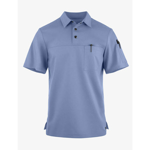 Men Solid Color Plus Size <b>Scrub</b> <b>Sets</b> Polyester Spandex Fabric Hospital Doctor Lab ICU Surgical Nurse Uniform <b>Scrub</b> <b>Sets</b> - Product Image 4