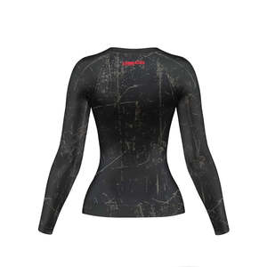Vente en gros de rashguard de Jiu Jitsu Bjj personnalisé avec logo imprimé en 3D pour hommes, t-shirt de compression respirant Spiderman UPF50+ à manches courtes - Product Image 6