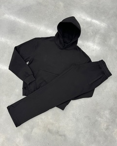 Streetwear 3D Puff Print Full Zipper Hoodie and Sweatpants Set Men's Acid Wash Tracksuit Customer - Product Image 3