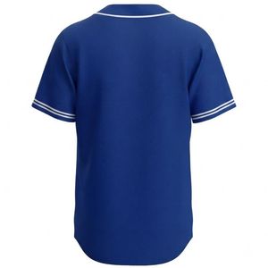 Camiseta de Béisbol Personalizada para Hombre, con Botones, Manga Corta, Ligera, Transpirable, Anti-UV, para Equipo de Béisbol - Product Image 2