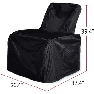 Housses de protection durables pour meubles de patio extérieurs, housse de rangement imperméable pour fauteuil de jardin, housse de protection pour chaise de jardin - Product Image 2
