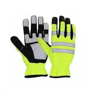 Gants de mécanicien thermiques en coton brillant, fabrication directe d'usine OEM, confortables, avec une bonne adhérence, légers, résistants aux chocs, écologiques - Product Image 5
