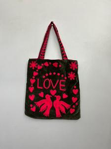 Indian Bohemian Style Designer Handmade Cotton Small <b>Drawstring</b> <b>Bag</b> for Women <b>Kids</b> Small Beaded Coin Embroidered <b>Bag</b> Girls - Product Image 3