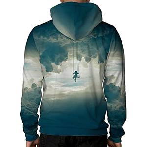 Sudaderas con Capucha Personalizadas para Hombre, Invierno, Spandex/Algodón, Forro Polar, Transpirables, Resistentes al Viento, Ligeras, Alta Calidad, Servicio OEM - Product Image 2