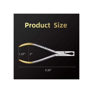Alicates de ortodoncia para extracción directa de brackets, instrumento de acero inoxidable para despegar brackets dentales, alicates cortadores - Product Image 3