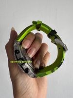 Reloj de Pulsera Personalizado de Primera Calidad para Hombre, Movimiento Mecánico, Esfera de Cronógrafo de Moda, Pantalla Analógica de 46 mm, 3 Bares, Correa de Goma de 20 mm