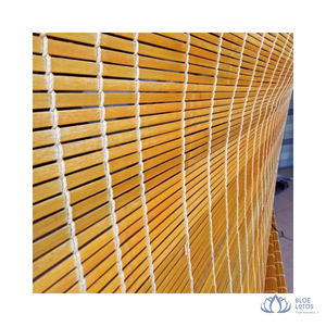[MEJOR VENTA] |   Persianas de bambú eléctricas enrollables para ventanas, para interiores, con filtro solar y control de luz, de Vietnam. - Product Image 1