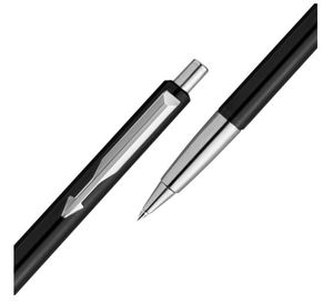 ปากกาสีฟ้าสำหรับแต่งขอบด้วยโครเมี่ยมมาตรฐานปาร์กเกอร์เวกเตอร์ - Product Image 3