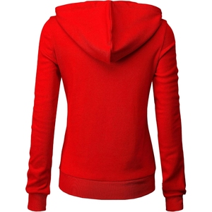 Sweat-shirts pour femmes en tissu doux avec ourlet et poignets côtelés, offrant un look élégant pour les promenades en plein air et les moments de détente en intérieur. - Product Image 6