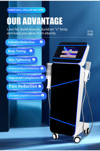 Appareil de beauté 2026 : Machine de massage corporel à rouleaux à billes internes 360 Endos pour raffermissement cutané, amincissement ciblé du visage et perte de poids - Product Image 5