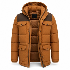 Chaqueta Parka con Capucha para Hombre, Impermeable, Abrigo de Invierno, Logotipo Personalizado, Fabricante Directo de Fábrica, Venta al Por Mayor, 2026 - Product Image 3
