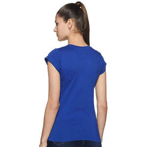 Camisetas de Algodón al por Mayor para Mujer |   Camisetas Lisas de Cuello Redondo y Manga Corta |   Camisetas Casuales Transpirables de Verano |   Señoras - Product Image 3