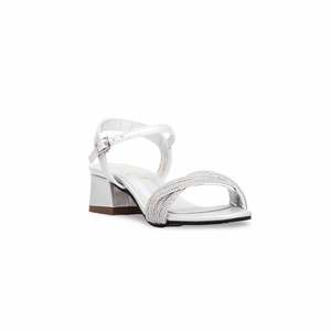Sandales à talons pour filles Silver Fancy Design KD9763 - Product Image 2