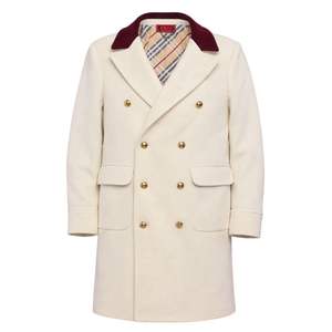 Manteau en laine bicolore Kappa Alpha Psi, vêtements de fraternité grecque, style classique, chaleur premium et élégance intemporelle - Product Image 4