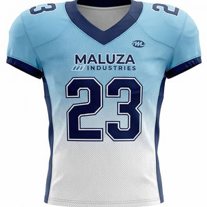 Uniforme de football américain en tissu rip-stop résistant, logo d'équipe personnalisé sublimé, équipement de match de football - Product Image 1