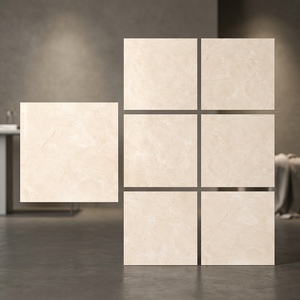 Azulejos de Porcelana Marfila Crema 800x800mm, 10mm de Grosor, Totalmente Pulidos, Color Arena Dorada Colombia, Garantía de 4 Años, Aptos para Piscinas - Product Image 2
