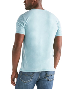 Nuevas Camisetas de Cuello en V Ajustadas para Hombre, Camisetas de Verano de Color Sólido para Hombre, Camisetas de Algodón Lisas de Talla Grande para Hombre - Product Image 4