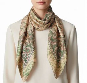 High Quality Floral Digital Print Silk Neck And Accessory Wear From India Manufacturer At Best Price <b>Scarf</b> - Product Image 1