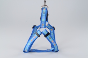 Harnais pour animaux de compagnie OEM/ODM, motif floral superposé tendance, nylon multicouche, résistant à l'eau, bande réfléchissante de sécurité - Product Image 5