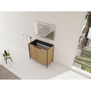 Meuble-lavabo autoportant de 36 pouces (emballage démontable) sans lavabo - Product Image 5