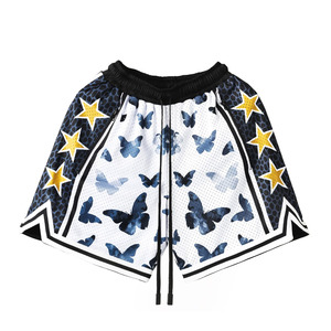 Custom Wholesale Fashion Heavyweight Sublimation Polyester Mesh Men's Basketball <b>Shorts</b> - Product Image 2