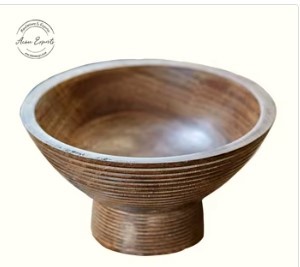Ensemble de bols de rangement en bois en forme d'étoile, finition naturelle, faits à la main, durables, organisateur polyvalent, accent de décoration élégant pour la maison - Product Image 2