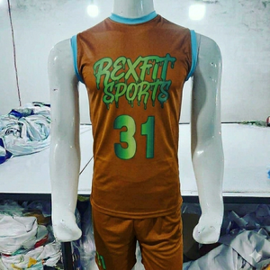 Custom Basketball Uniform Set Stylish Printed Jersey Shorts Breathable Athletic Sportswear for Men Team Training Soccer Uniform - Product Image 1