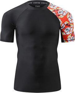 New Arrival <b>Men's</b> Rashguard Long Sleeve <b>Compression</b> MMA BJJ Training <b>Shirt</b> Quick Dry Breathable Athletic Gym Wear - Product Image 1