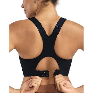 Soutien-gorge de sport sans armatures, sans coutures, élastique, anti-transpiration, coupe ajustée, pour femme, idéal pour la course quotidienne et l'entraînement - Product Image 4