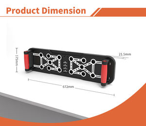 Planche de musculation pliable réglable pour hommes et femmes, en ABS, écologique et durable, pour entraînement à domicile - Product Image 1
