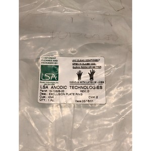 Novellus 15-10628-00 <b>Plate</b>, Exclusion <b>Ring</b> Lift - Trusted Global Legacy Semiconductor Equipment and Parts at - Product Image 1